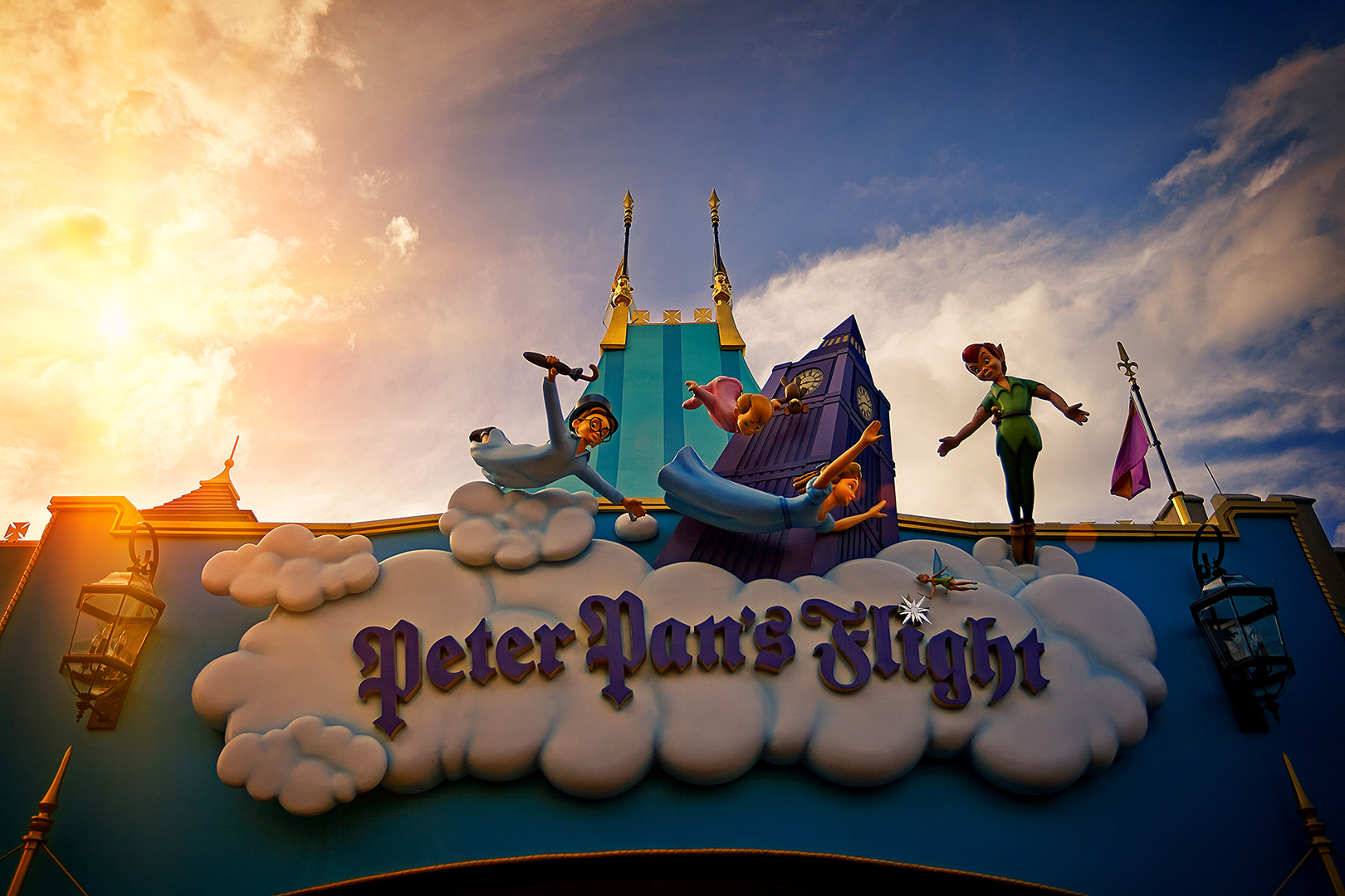 Disney Photography, Disney World Photography, Disneyland Photography, Disney Photos, Disney Pictures, Walt Disney World, The Magic Kingdom, Walt Disney, Mickey Mouse, Orlando, Florida, Theme Park,  Peter Pan, Fantasyland, Dark Ride